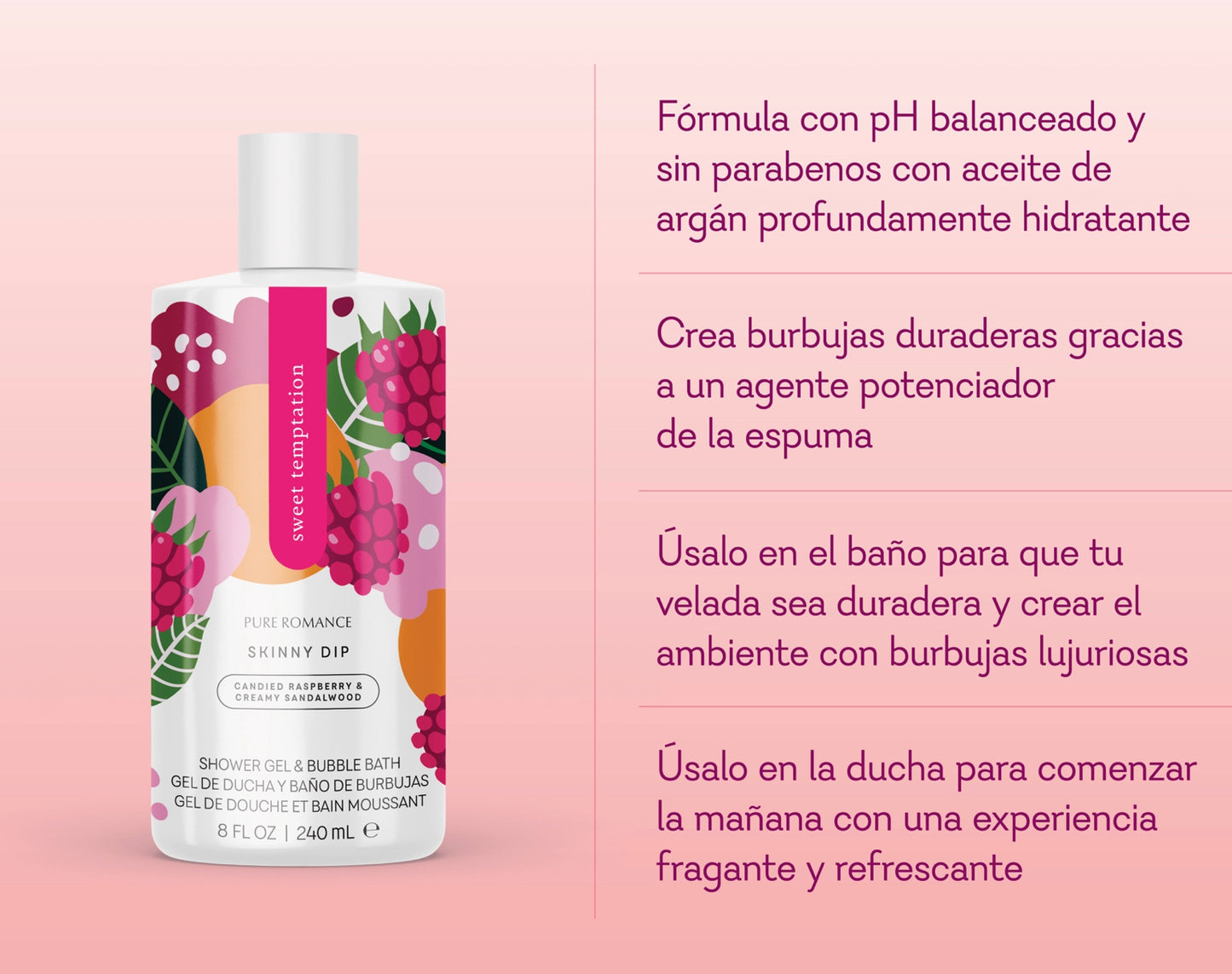 Gel ducha Sweet Temptation