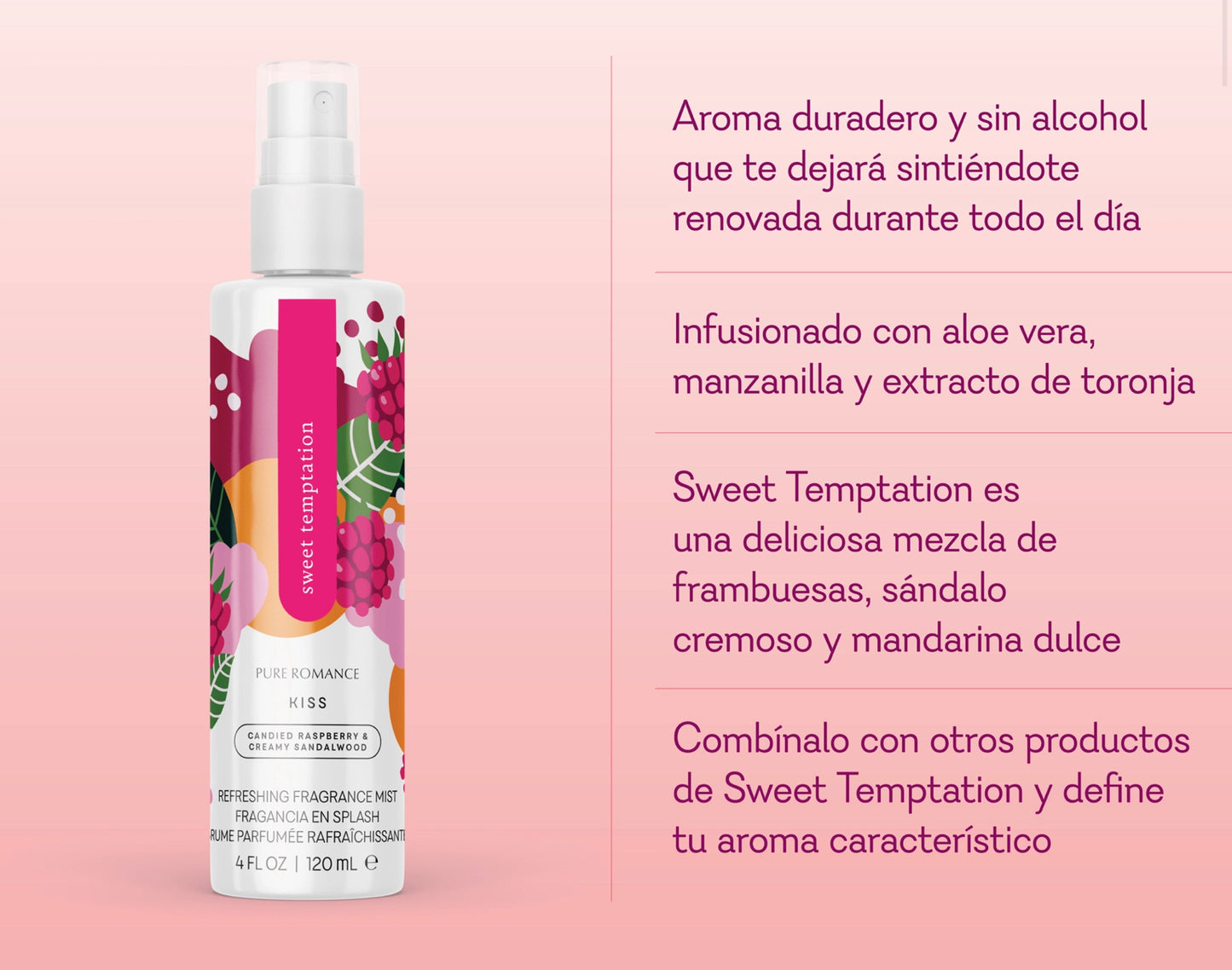 Kiss Body Splash Sweet Temptation