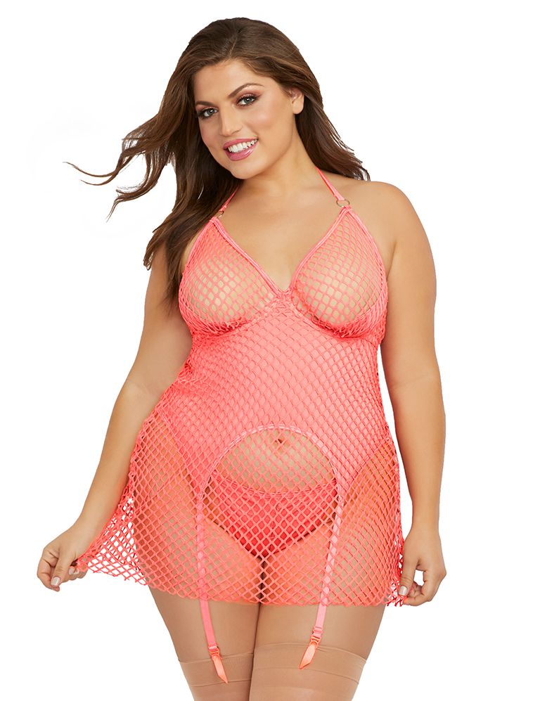 Conjunto Layered Garter Slip
