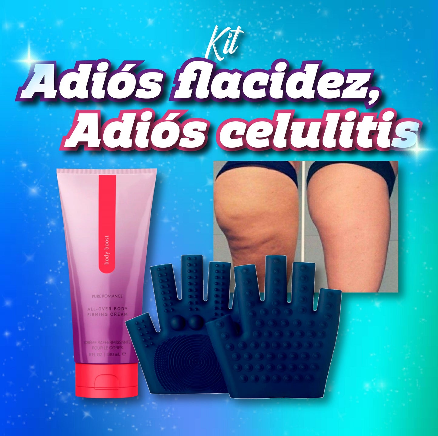 Combo Adiós Flacidez, Adiós Celulitis