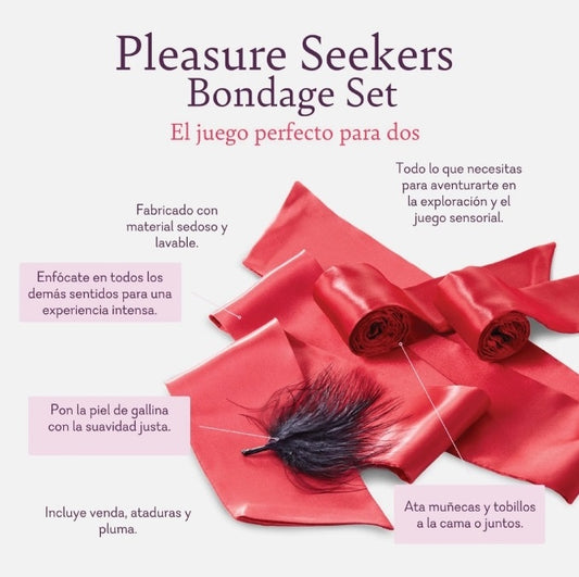 Pleasure seekers Bondage set