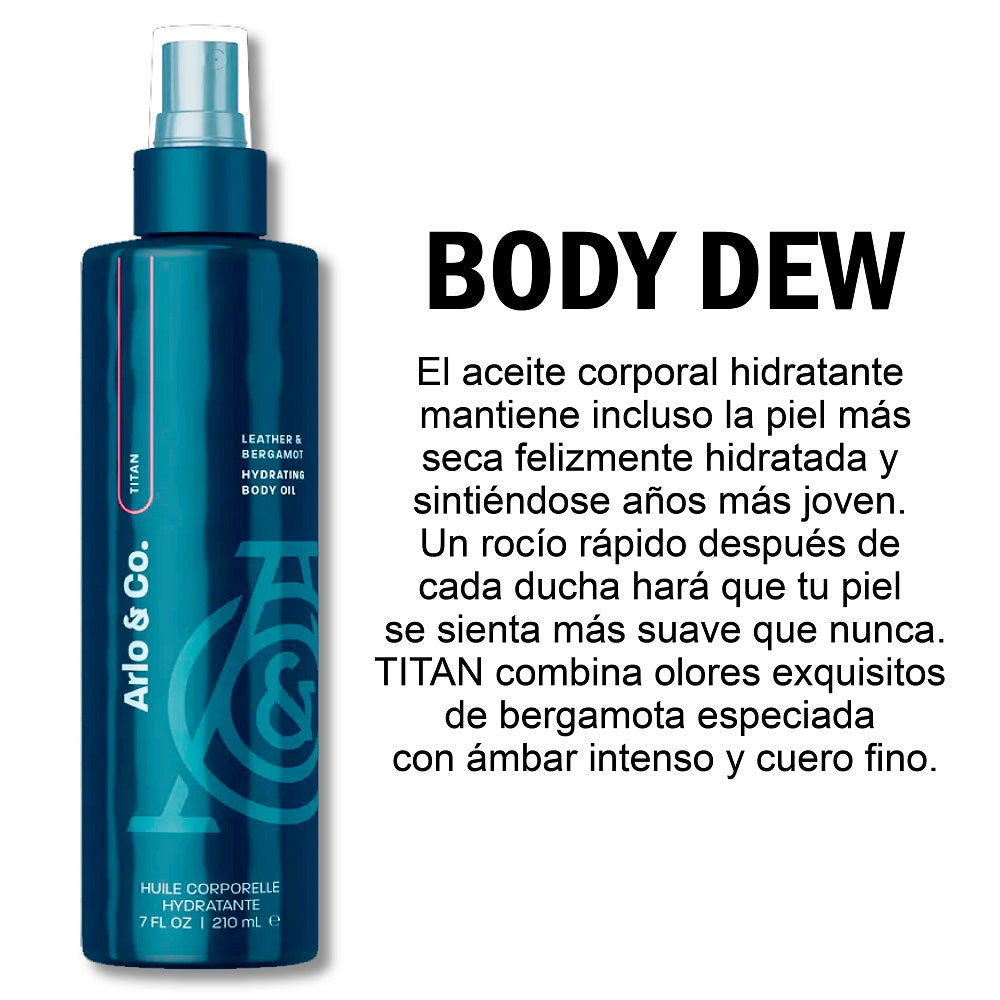 TITAN - Body Dew - Hydrating Body Oil (Aceite corporal hidratante)